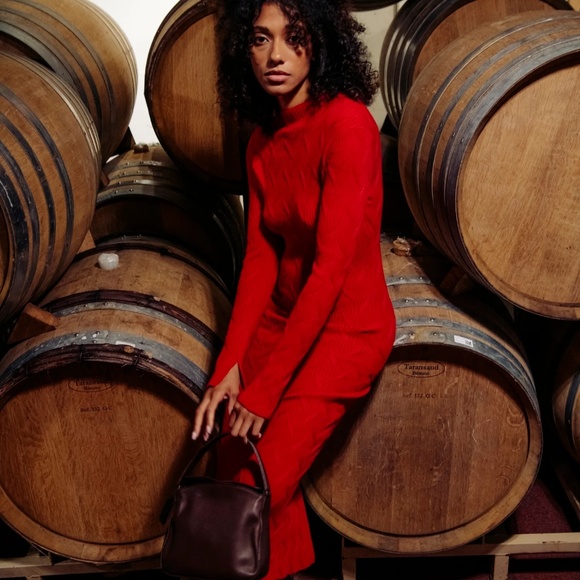 Ronny Kobo GRACE DRESS Size Small Scarlet NWT - Picture 1 of 3
